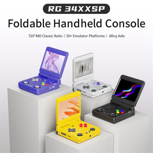 RG34XXSP Retro Game Console Linux 64Bit 3.4 Inch 64+256G C 2