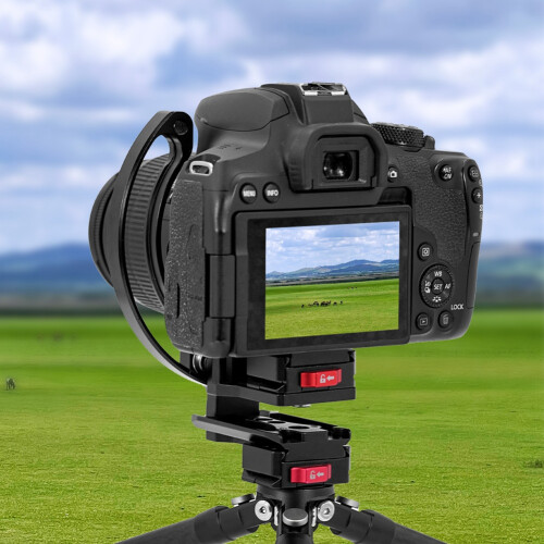 Aluminum Camera Lens Support Bracket Tripod Stabilizer 1