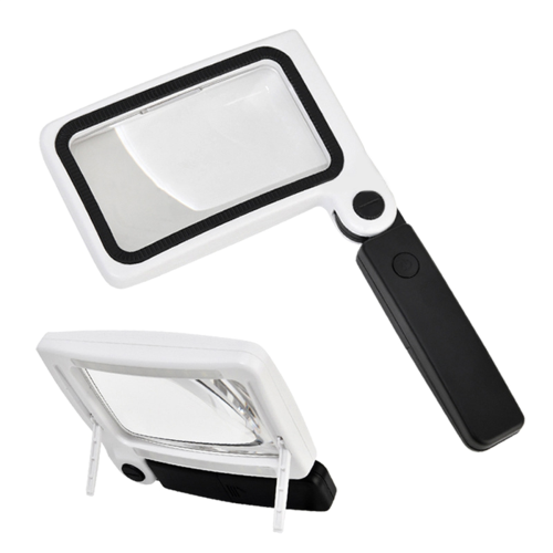 Loupe de lecture professionnelle 3,5X avec 16 LED 2