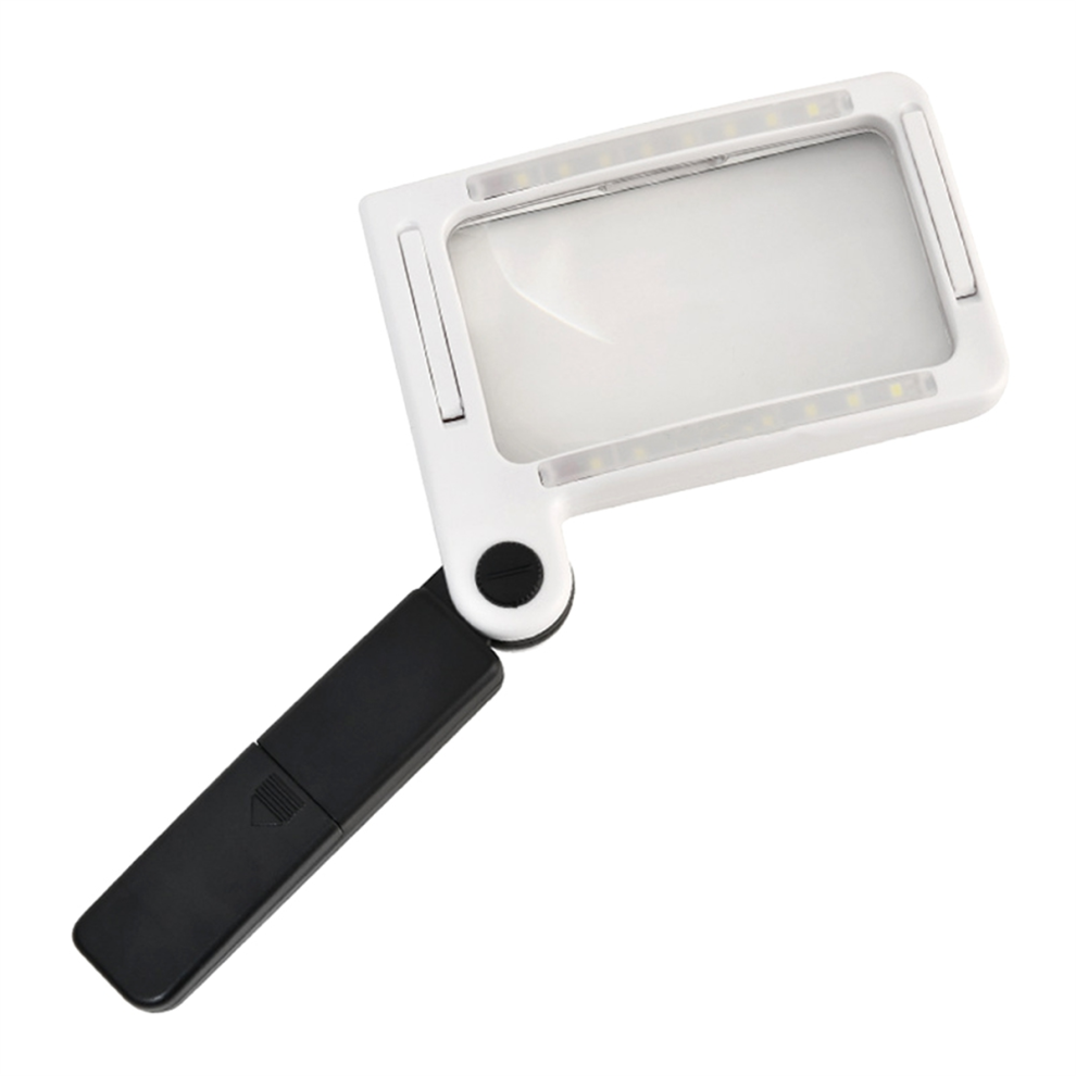Light 3.5X Professional Handheld Magnifying Glass Reading Lens 16 Led