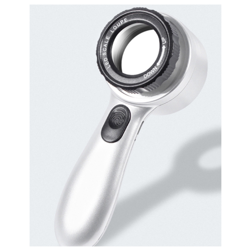 Rechargeable 30X Handheld Magnifying Glass with LED Lights 1