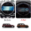 Car Central Control Circle Navigation Screen Cover for MINI 8.8inch 1