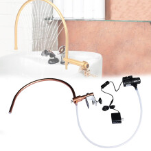 Head Spa Equipment Portable with Pump and Hose, Adjustable Shampoo Bowl Attachment for Salon Shampoo Bed Accessories