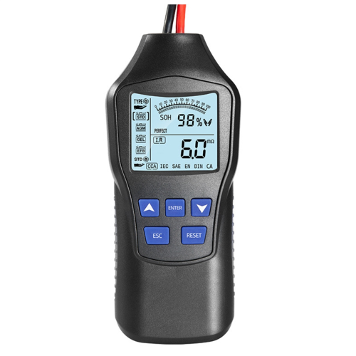 Car Battery Tester 12V/24V Plug Cranking Check Diagnostic Scan Tool