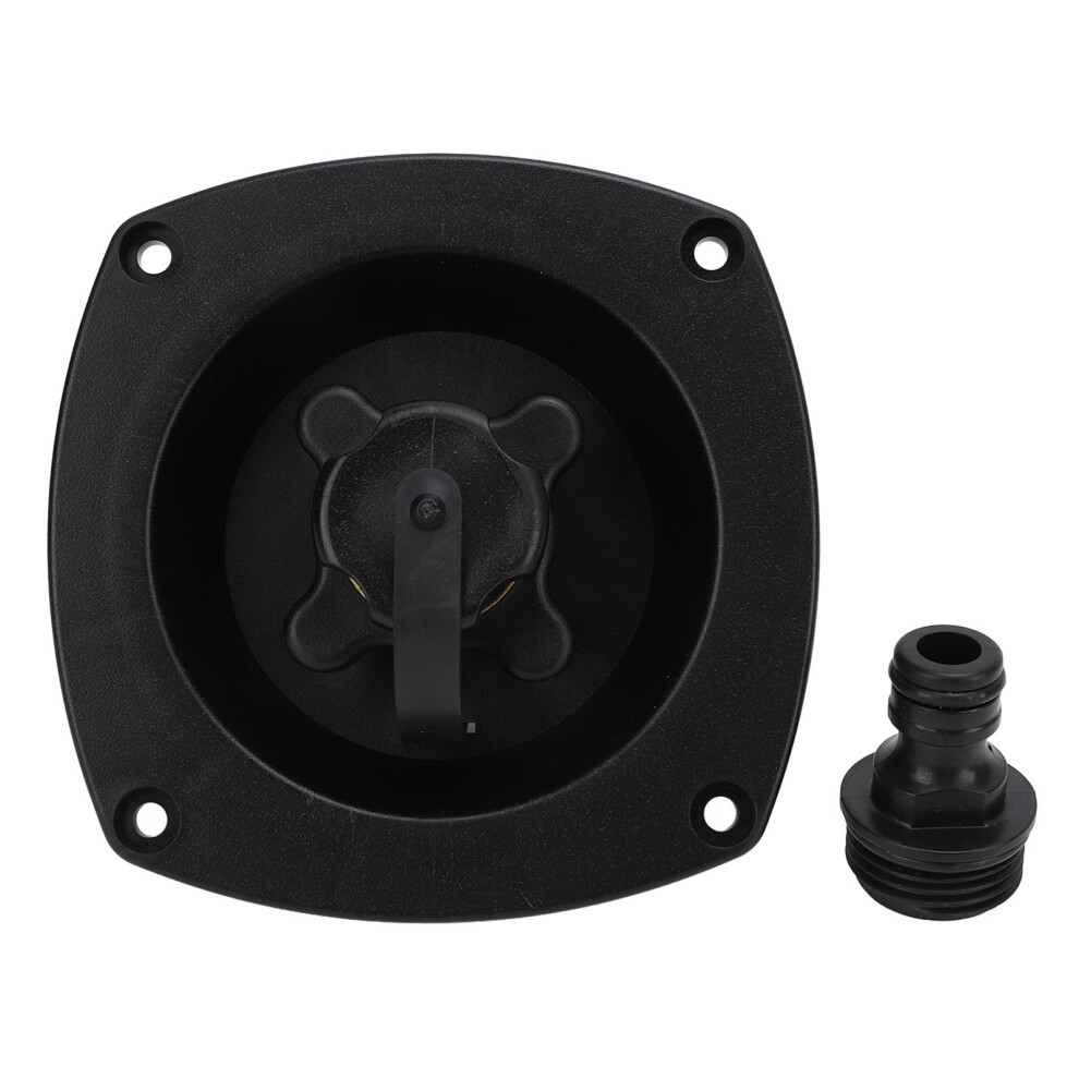 Rv City Water Inlet With Connector Efficient Use Black 8320539833798
