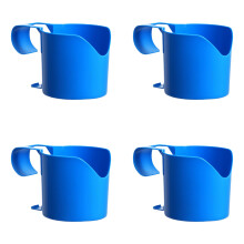Floating Beverage Caddies 4-Pack, Impact Resistant Pool Drink Holders for Outdoor Hot Tubs and Patios