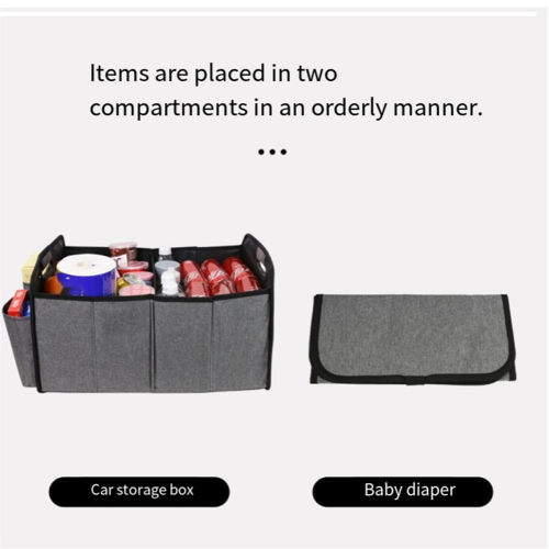Waterproof Car Trunk Organizer,Foldable Storage Box 1