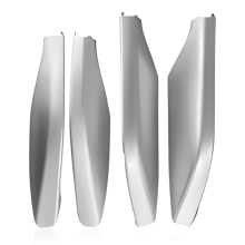 4 stuks dakbagagerekhoezen voor GX470 2003-2009