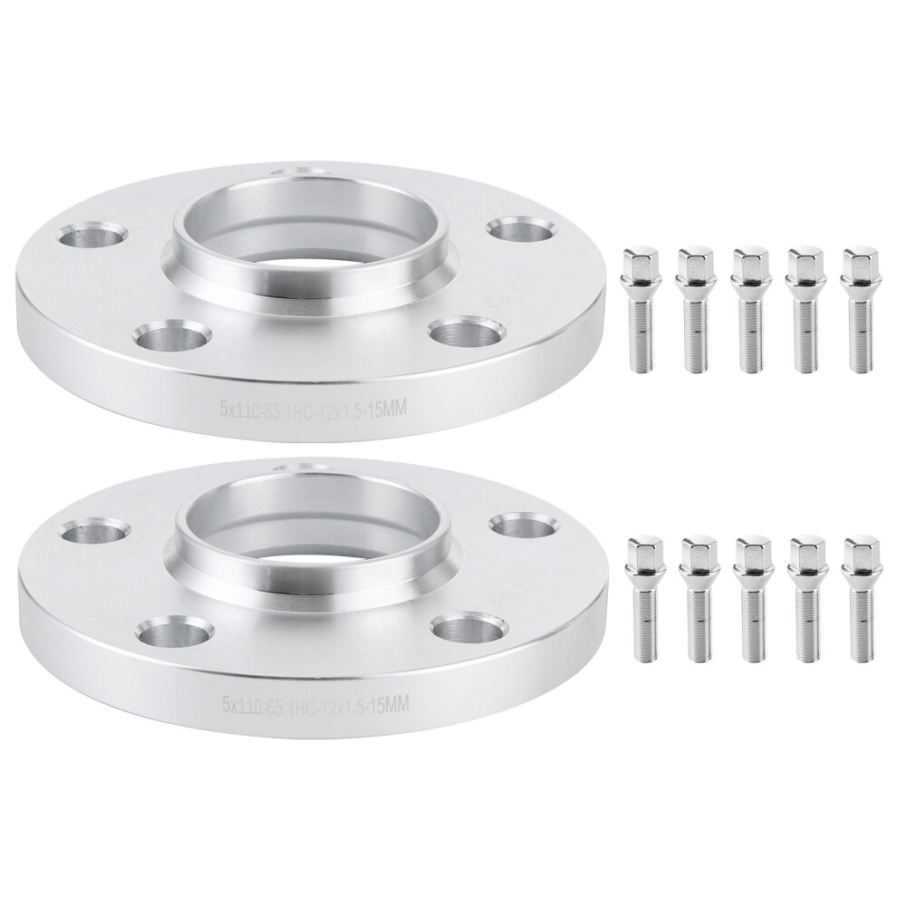 15Mm/0.6In Thick Wheel Spacers Hub Flange 5X110 8320539834177