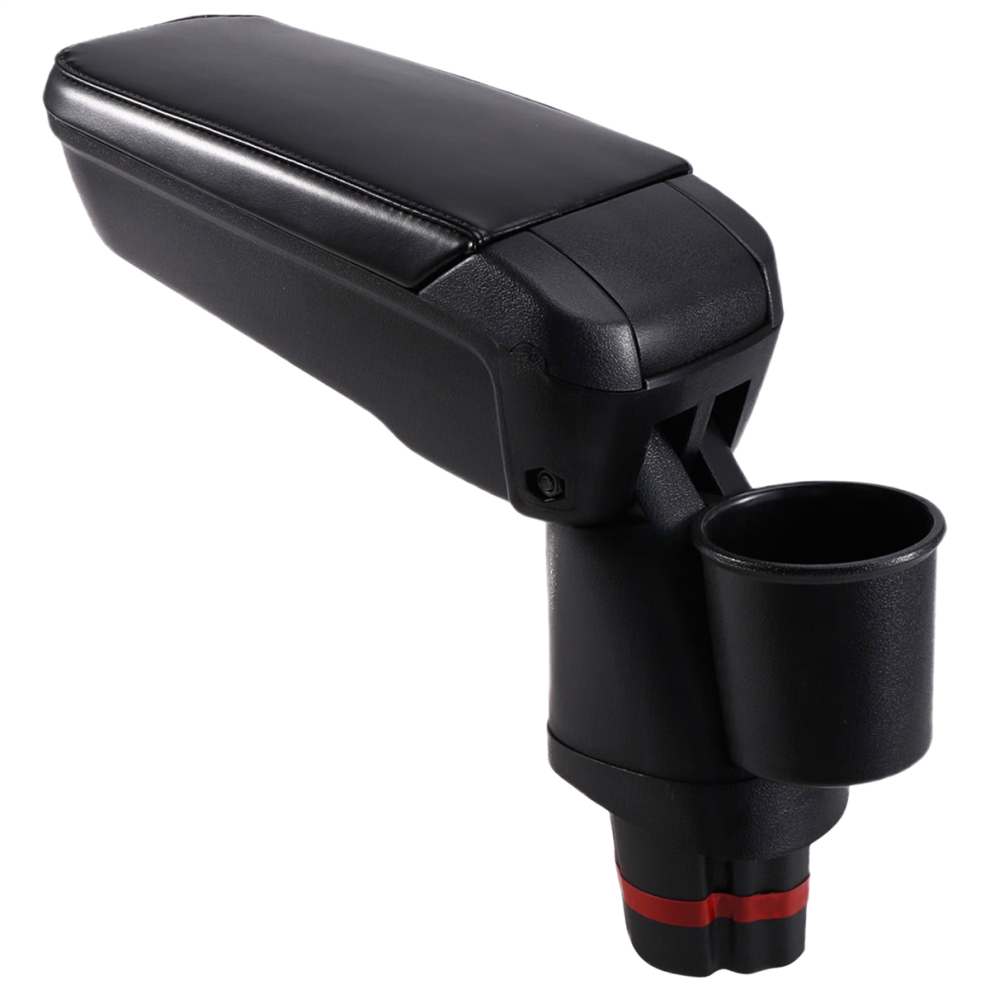 Water Cup Holder Central Armrest Box For Smart Black 4713648038361