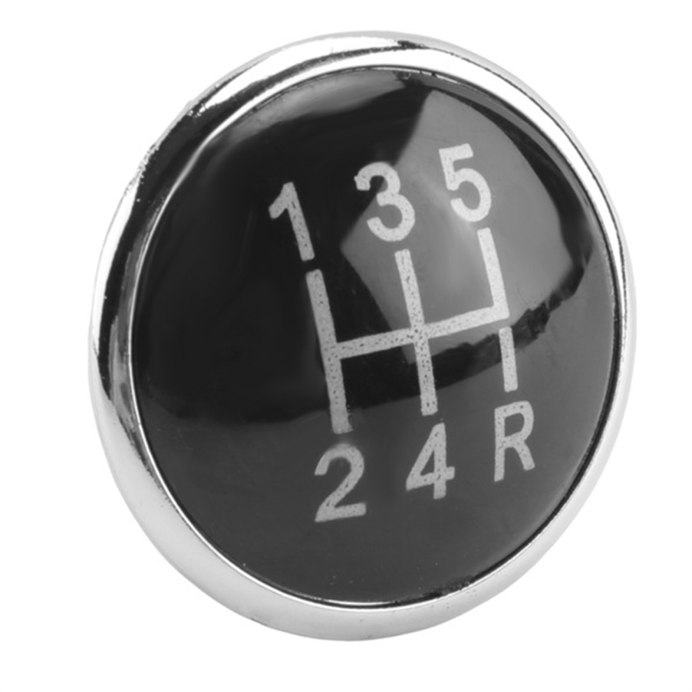 5 Speed Manual Car Gear Shift Knob Cap For Golf V Mk5 2003-2009 Black 4713648038965