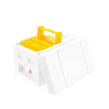Beekeeping Queen Breeding Rearing Hive Box Durable Pollination Tool for Bee Management, Wooden Design, Compatible with Standard Frames