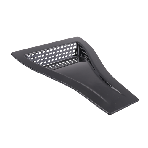 Universal Motorhjelm Ventilationsindsugningsdæksel Blank Sort Bildele 2
