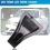 Universal Motorhjelm Ventilationsindsugningsdæksel Blank Sort Bildele 4