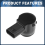 5Q0919275B Parkeringssensor for ryggesensor til Seat 5
