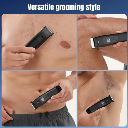 Electric Beard Trimmer for Men - Waterproof, Adjustable Guard, 1