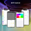 Matter over WiFi LED-stribelyscontroller RGBCW Smart Led EU-stik 4