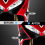 Motorcycle Front Fairing Winglets Aerodynamic Wing Shell for 3