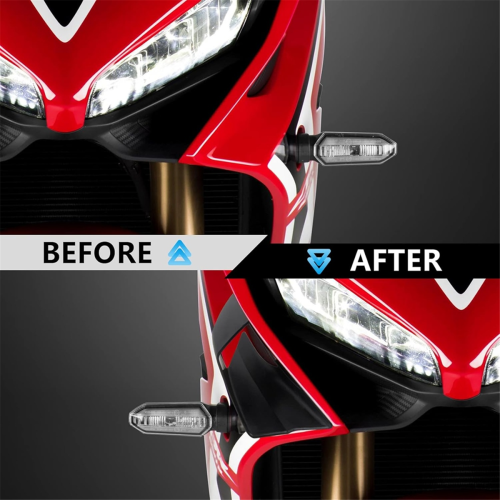 Motorcycle Front Fairing Winglets Aerodynamic Wing Shell for 2