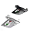 Cache latéral moto pour GTS300 300 Noir 4