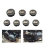 Motorcycle Frame Hole Cover Caps Plug Frame Cap Plugs 2
