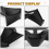 Motorfiets voorspoiler Downforce Frontale Kuip B 7