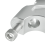 1 Pair Handlebar Riser Clamp for R1200GS ADV 2013-2022 Silvery 4