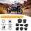 Motorcycle Accessories Frame Hole Cover Caps Decorative Frame for 4