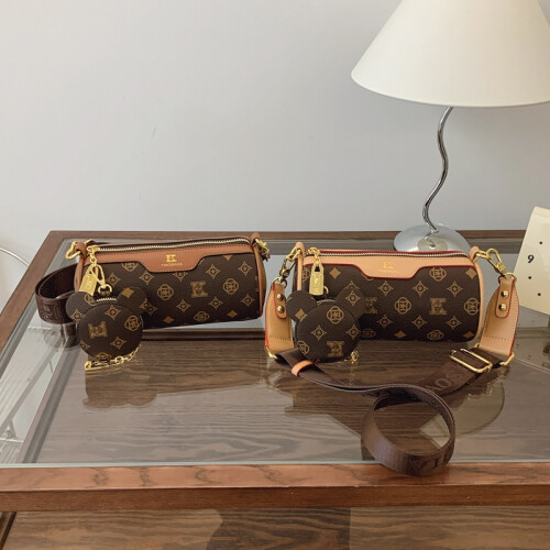 Cylindrical retro shoulder crossbody bag 1