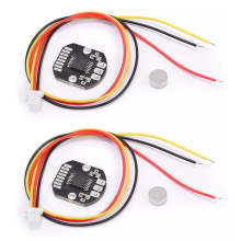 2 stk. AS5048A magnetisk encoder PWM-udgang SPI/I2C-grænseflade 14 bit