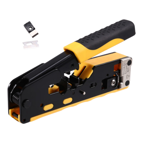 RJ45 Cat7 Crimp Tool Ethernet Crimping Tool Wire Cutter Crimper 2