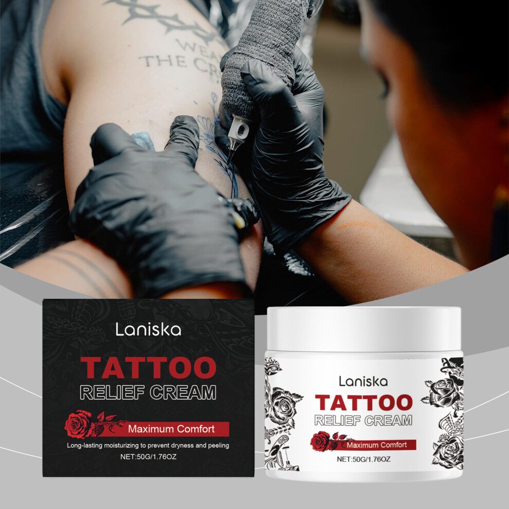Leatpharkee Tattoo Relief Cream Moisturizing Hydrating Protect Skin Aftercare
