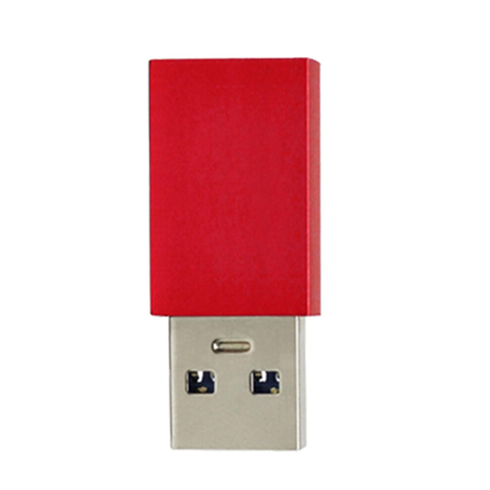 Usb Data Blocking Converter Head For 12V 3A High Voltage Protection, Compatible With Usb Devices, Color Red 6447073412691