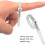 10 Pcs Ring Sizer Measuring Tool Set Includes Ring Sizer Gauge 5