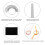 10 Pcs Ring Sizer Measuring Tool Set Includes Ring Sizer Gauge 3