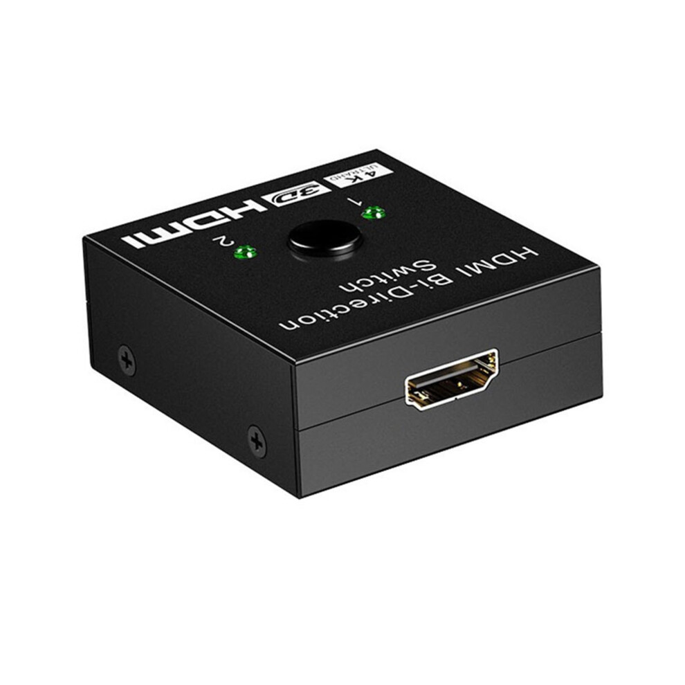 4K Hdmi-Compatible Switch 2 Ports Bi-Directional 1X2 2X1 Hd Splitter 4K 1080P 3D Hdr Hdcp Compatible With Hdtv And Box 6447073412820