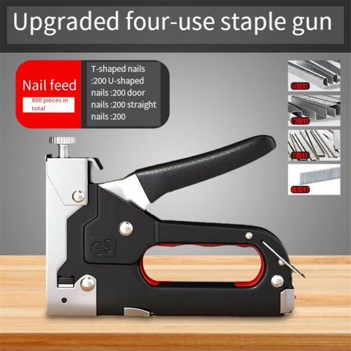 4-in-1 handmatige spijkerconstructienietmachine, zware nietmachine 1