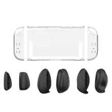 Transparent Shell+Grip Case Kit for Switch2 Game Console, D