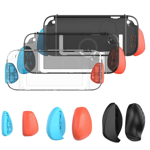 Transparent Shell+Grip Case Kit for Switch2 Game Console, D 1
