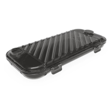 Carcasă de protecție rigidă pentru 2 Slim, transparentă, neagră