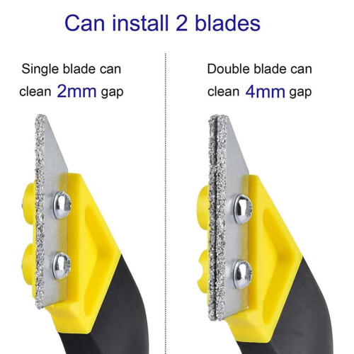 Grout Removal Tool, Tile Joint Cleaning Tool,Caulking Removal Tools 2