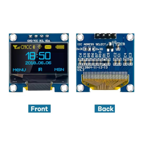 0,96 inch OLED-schermmodule I2C IIC 128x64 SSD-1306 1