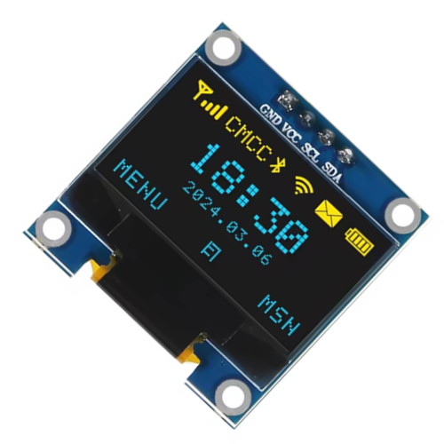 0,96 inch OLED-schermmodule I2C IIC 128x64 SSD-1306 2