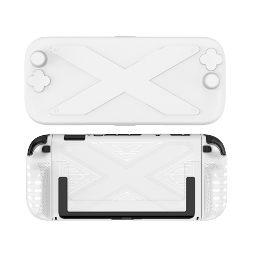 Θήκη TPU για Switch 2 για βελτιωμένη εμπειρία παιχνιδιού σε λευκό χρώμα