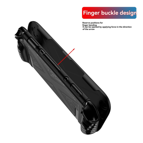 Θήκη TPU για Switch 2 για βελτιωμένη εμπειρία παιχνιδιού σε μαύρο χρώμα 1