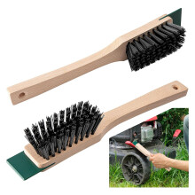 2-teiliges Set Rasenmäher-Schrubberbürste, Rasenmäherbürste