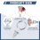 4Pcs Spring Plunger with Pull Ring,M10x1.5 Pull Ring Indexing Plunger 3