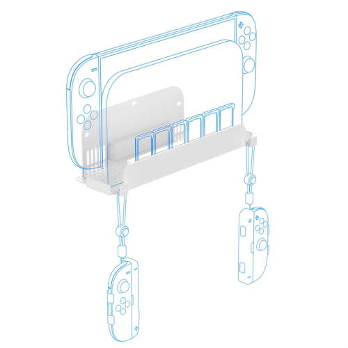 Για 2 Host Storage Rack Βάση τοίχου μαύρη 2
