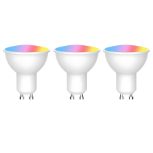 Tuya WiFi GU10 Smart LED Light Bulb Dimmable 6W 220V 3PCS