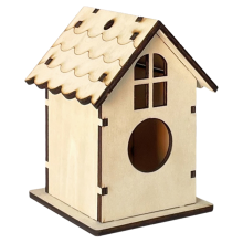 Wooden Bird Nest DIY Birdhouse Handmade Bird Cage Bird Nest Splicing